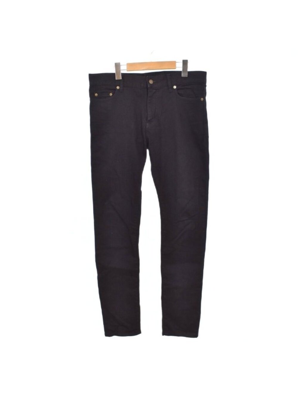 Saint Laurent Paris Hedi Slimane Era Skinny Denim Pants Jeans Black 31